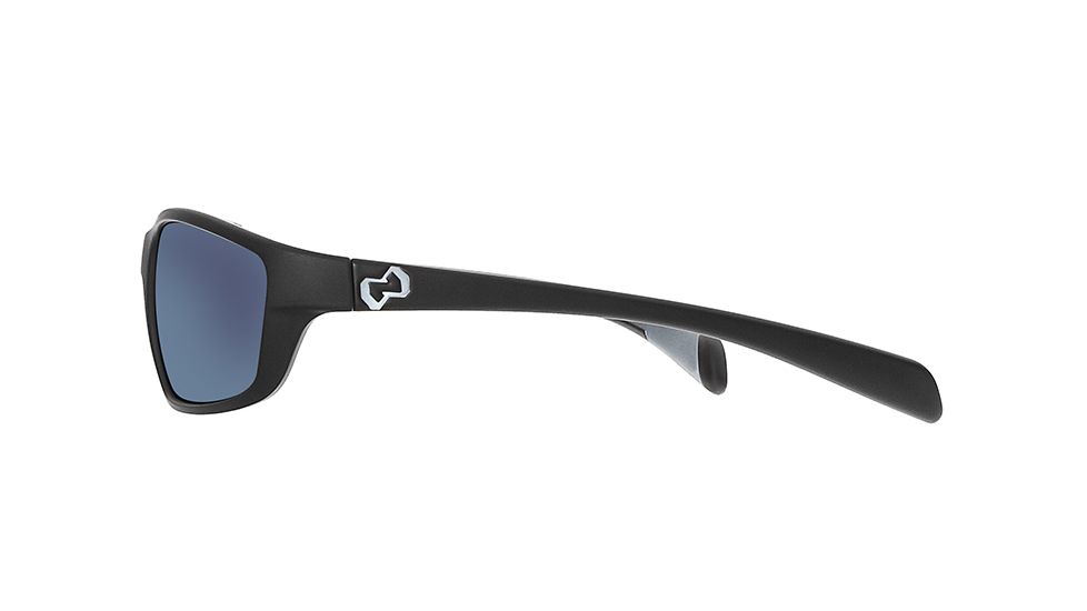 Native Eyewear Kodiak Sunglasses,Asphalt Frame,Blue Reflex Lens,Polarized,159 302 526