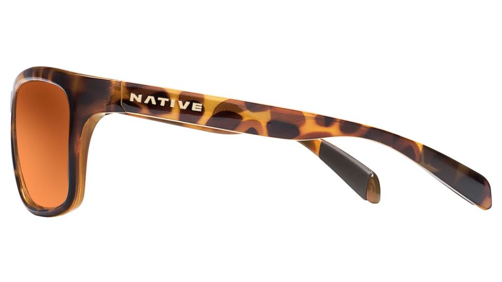 Native Eyewear Penrose Sunglasses,Maple Tort Frame,Brown Lens,Polarized,179 342 524