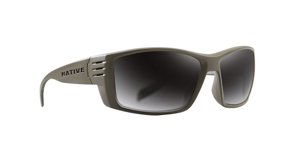 Native Eyewear Raghorn, Desert Tan Frame, Gray Lens, 199 936 523