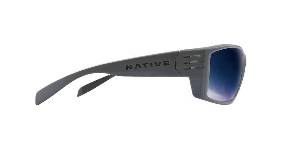 Native Eyewear Raghorn, Granite Frame, Blue Reflex Lens, 199 911 526