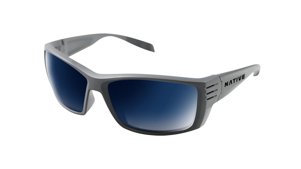 Native Eyewear Raghorn, Granite Frame, Blue Reflex Lens, 199 911 526