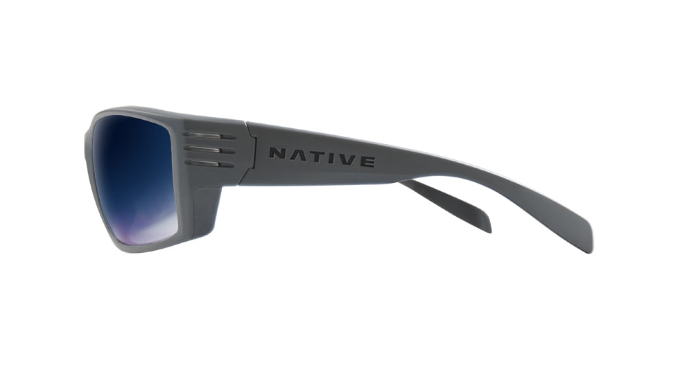 Native Eyewear Raghorn, Granite Frame, Blue Reflex Lens, 199 911 526