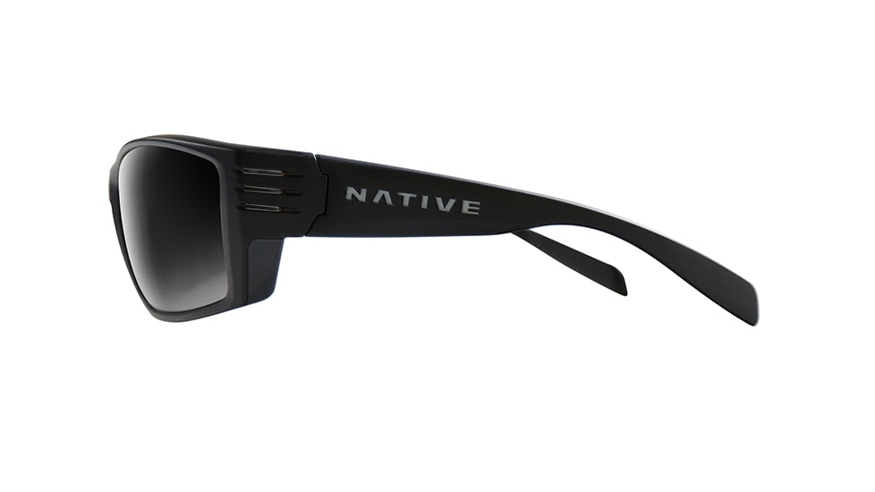 Native Eyewear Raghorn, Matte Black Frame, Gray Lens, 199 302 523