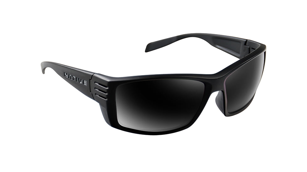 Native Eyewear Raghorn, Matte Black Frame, Gray Lens, 199 302 523