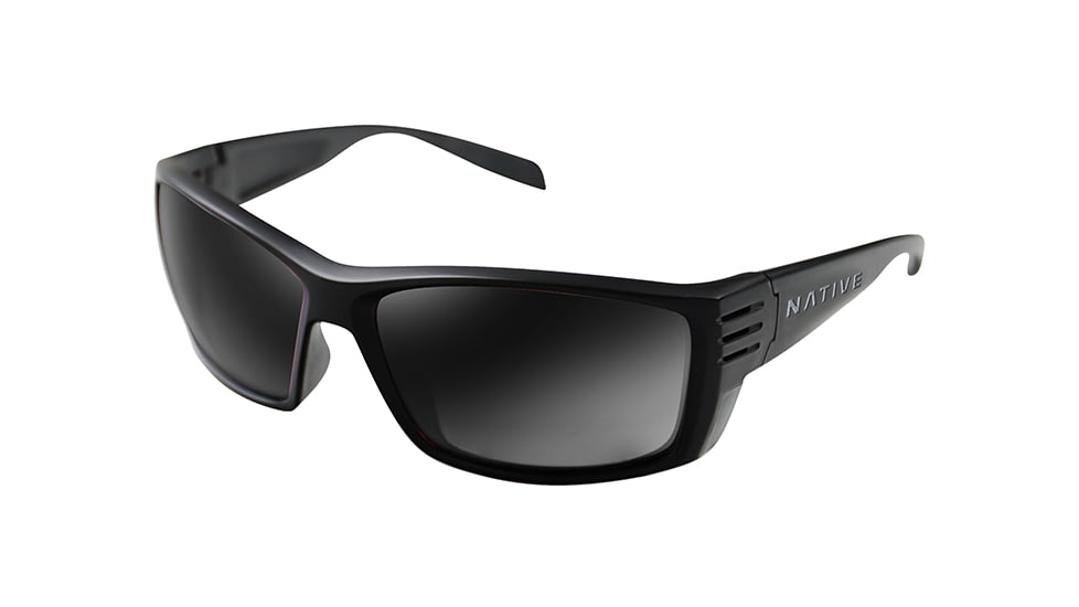 Native Eyewear Raghorn, Matte Black Frame, Gray Lens, 199 302 523