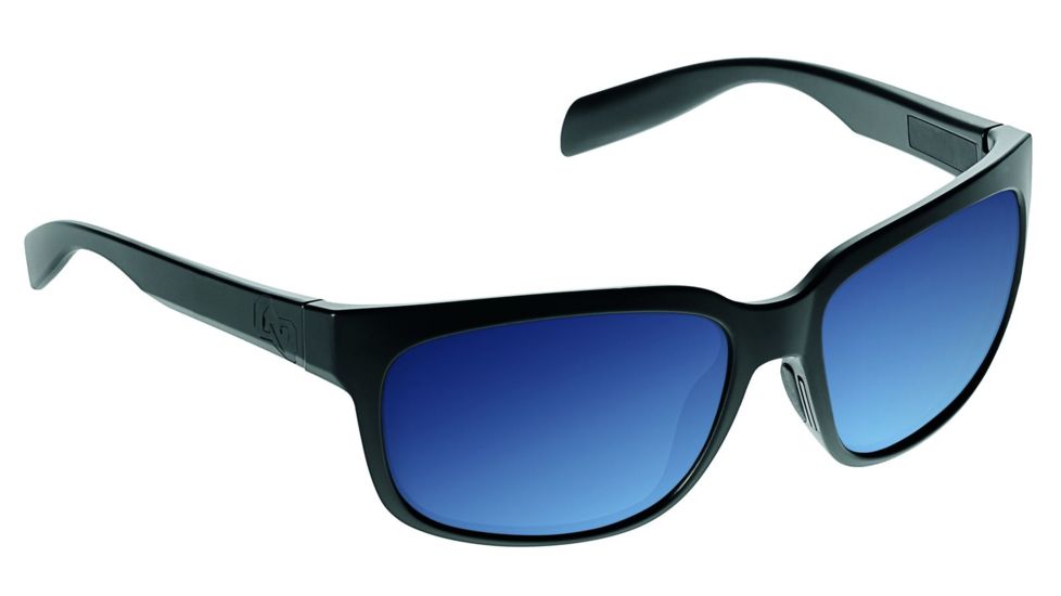 Native Eyewear Roan Sunglasses,Asphalt Frame,Blue Reflex Lens,Polarized,168 302 526