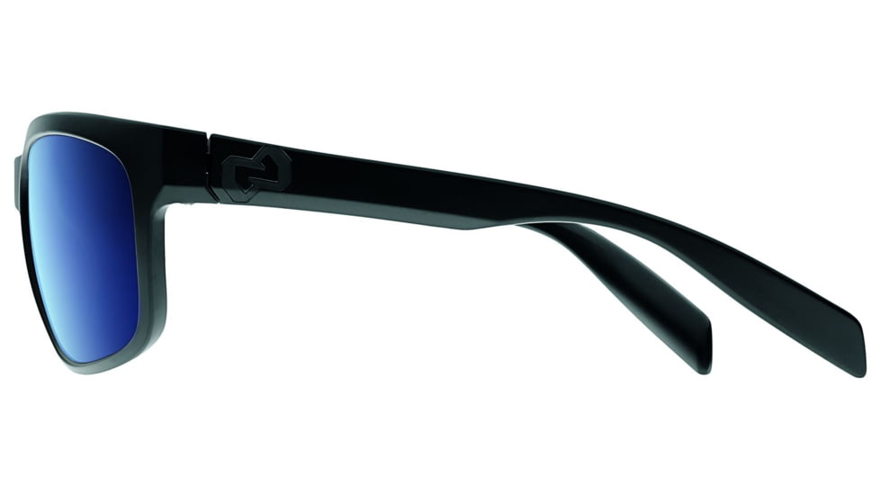 Native Eyewear Roan Sunglasses,Asphalt Frame,Blue Reflex Lens,Polarized,168 302 526