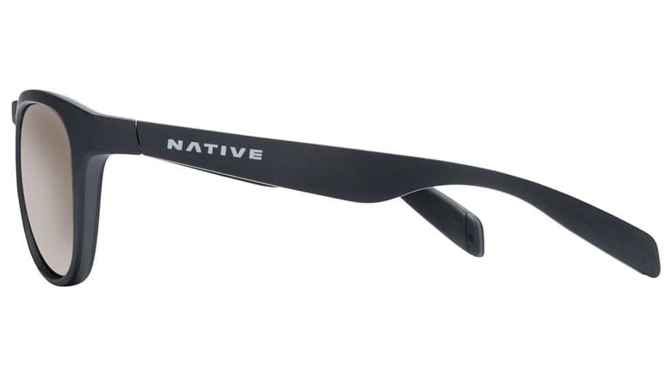 Native Eyewear Sanitas Sunglasses,Asphalt/Gray/Asphalt Frame,Gray Lens,Polarized,180 902 523