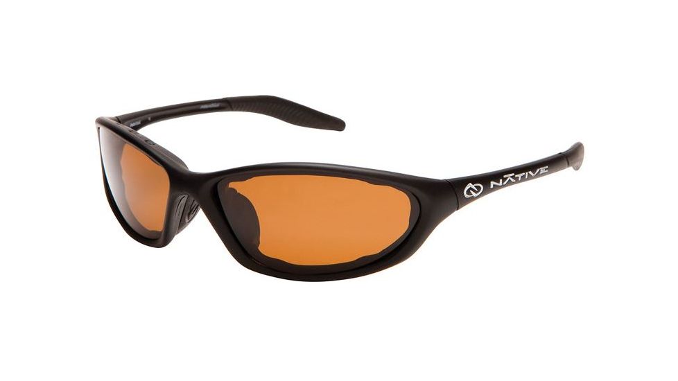 Native Eyewear Silencer Sunglasses, Asphalt Frame, Brown Lens, Polarized, 115 302 515