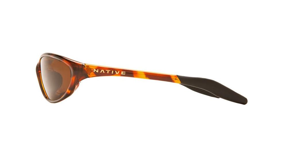 Native Eyewear Silencer Sunglasses, Maple Tort Frame, Brown Lens, Polarized, 115 342 515