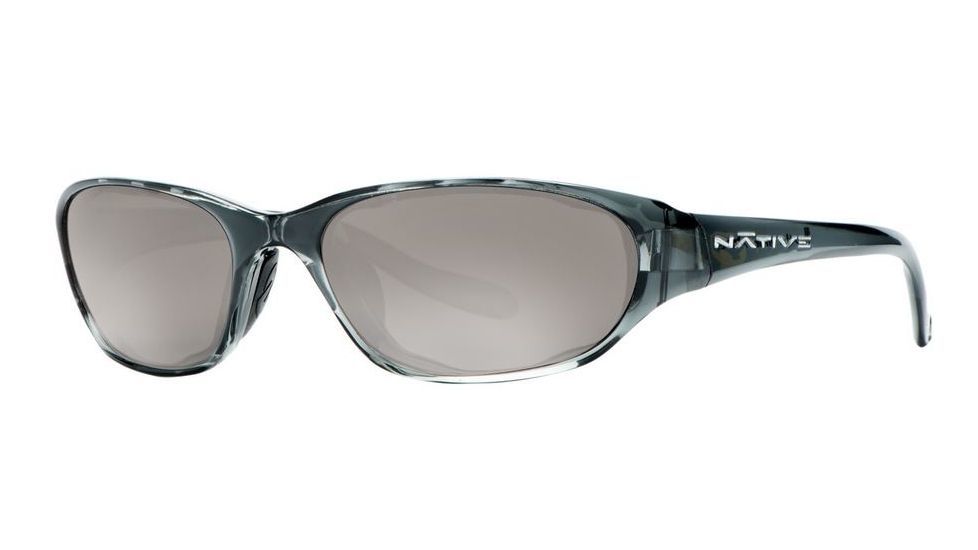 Native Eyewear Throttle Bifocal Prescription Sunglasses,Smoke Frame,Polarized,124 349 521BI