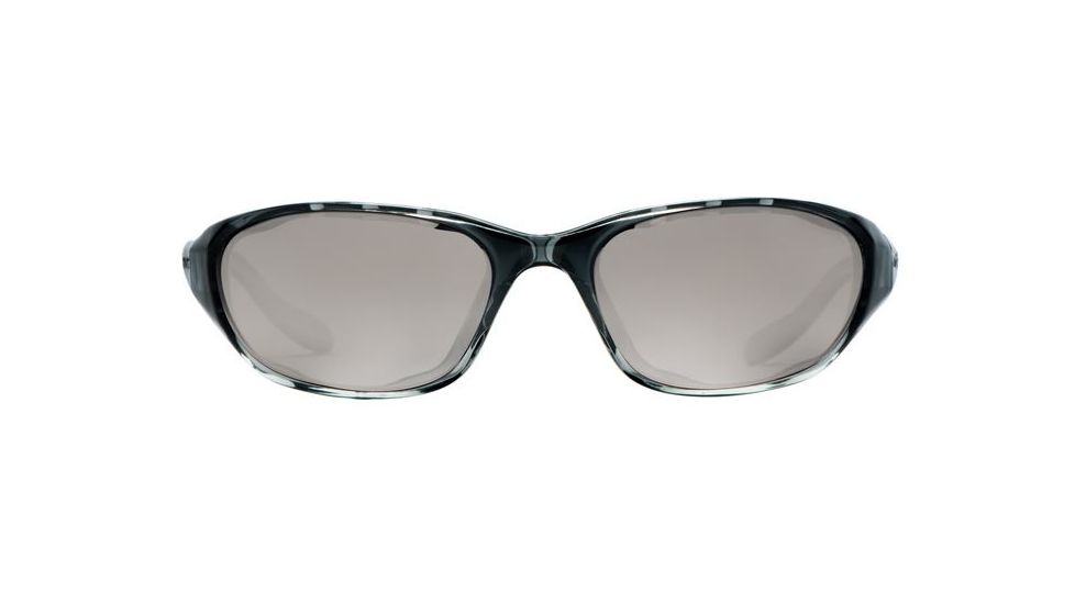 Native Eyewear Throttle Sunglasses,Smoke Frame,Silver Reflex Gray Lens,Polarized,124 349 521