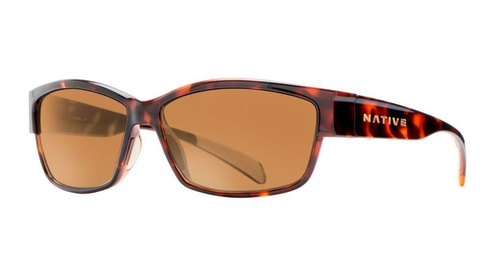 Native Eyewear Toolah Progressive Prescription Sunglasses,Maple Tort Frame,Polarized,174 342 524PR