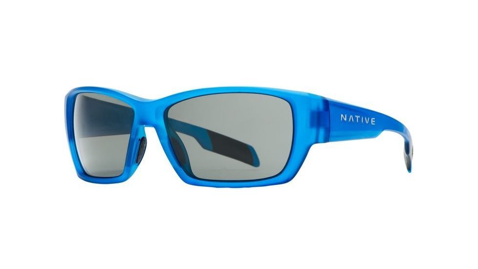 Native Eyewear Ward Bifocal Prescription Sunglasses,Cobalt Frost Frame,Polarized,173 395 523BI
