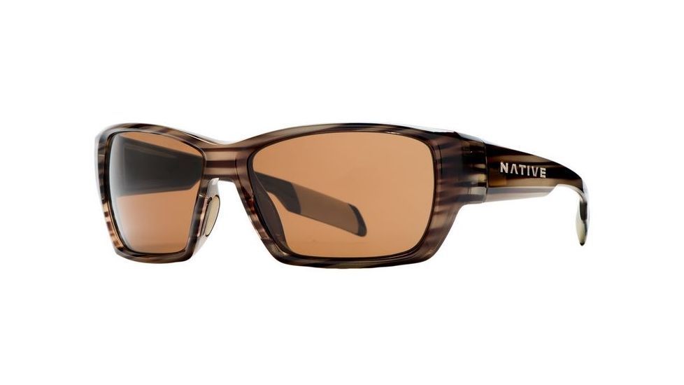 Native Eyewear Ward Bifocal Prescription Sunglasses,Wood Frame,Polarized,173 361 524BI