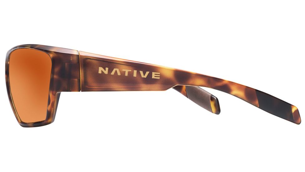Native Eyewear Wolcott Sunglasses,Desert Tort Frame,Brown Lens,Polarized,181 312 524