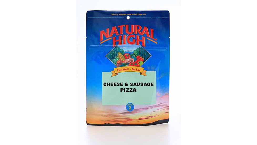 Katadyn Alpine Aire Cheese and Sausage Pizza - 2 Servings