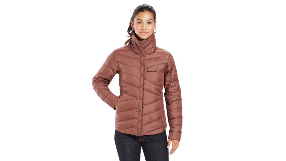 Nau Down Shirt - Women's-Solar Plaid-Small