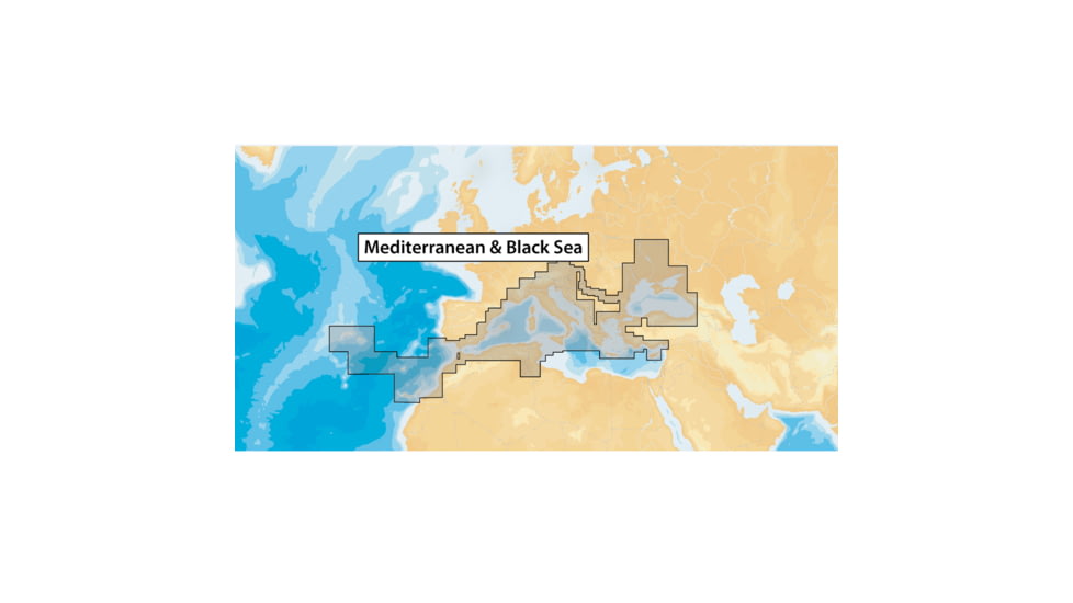Navionics Mediterranean &amp; Black Sea - microSD 60550