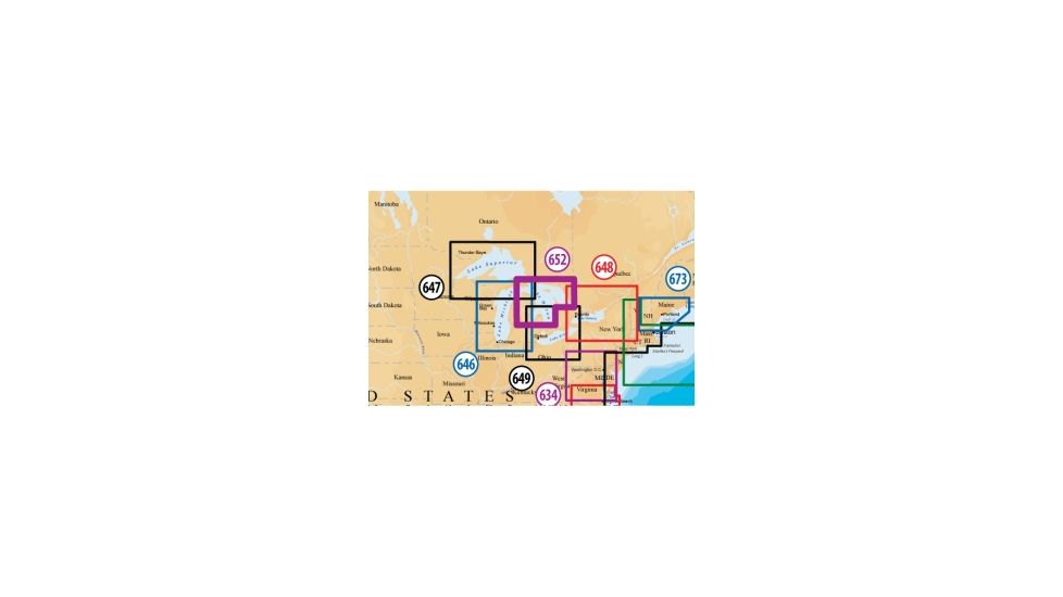 Navionics Platinum Plus Lake Huron Marine Map MSD652P