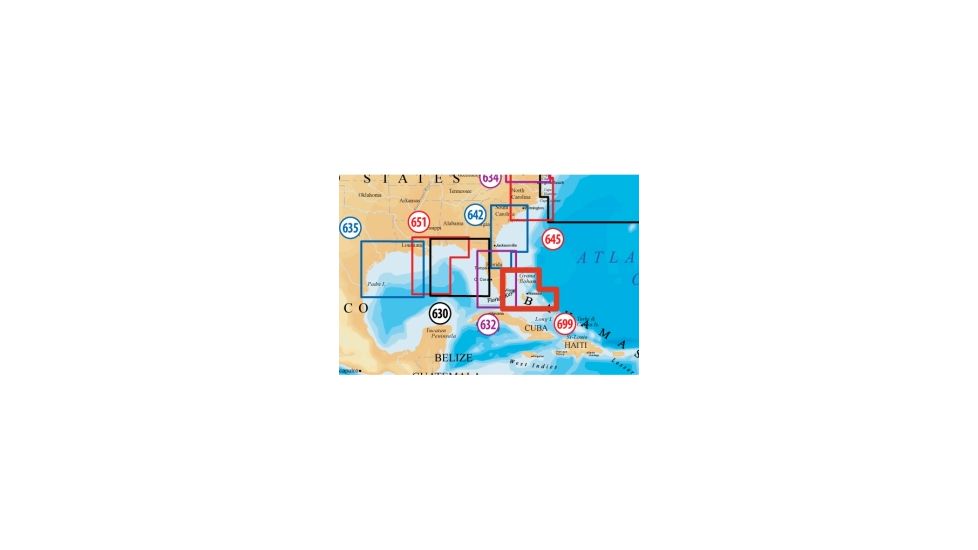 Navionics Platinum Plus North Bahamas + Marine Map CF699P