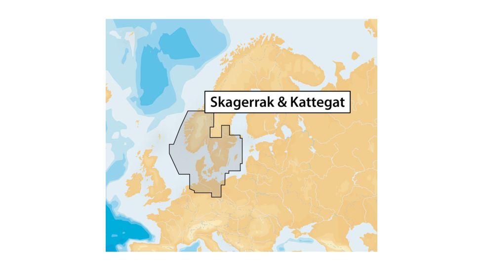Navionics Skagerrak &amp; Kattegat - microSD 60552