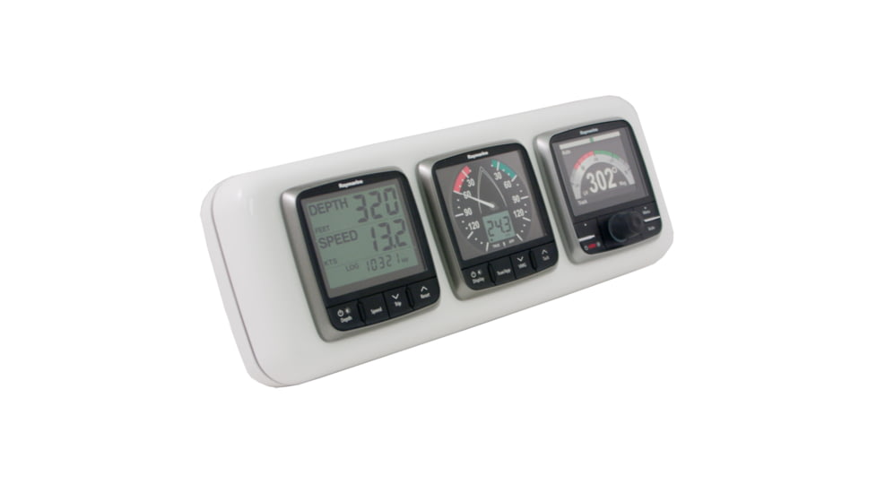 NavPod InstrumentPod Precut w/3-3.6" Holes f/12" Guard GP2301 53222