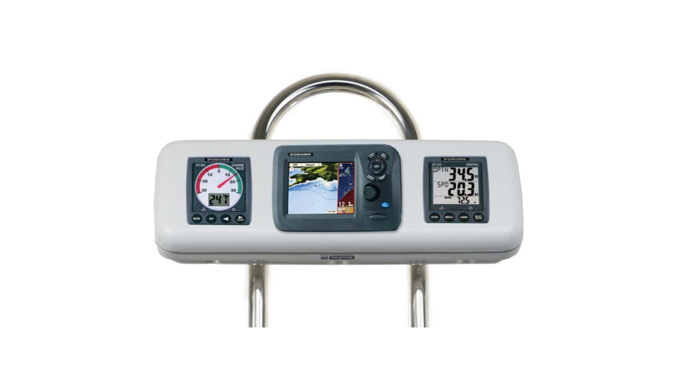 NavPod SystemPod Pre-Cut f/Furuno GP1670/GP1670F 5.7&quot; &amp; 2 Instruments f/9.5&quot; Wide Guard GP1607 53903