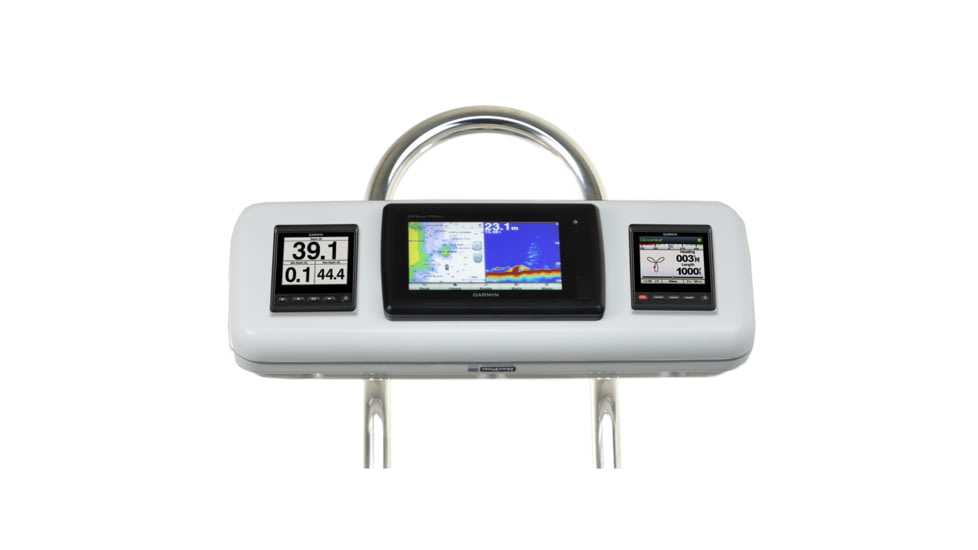 NavPod SystemPod Pre-Cut f/Garmin 720/721/ 740/740s/ 741/721xs/741xs/ 70s/70dv &amp; 2 Instruments f/9.5&quot; Wide Guard GP1603 53899