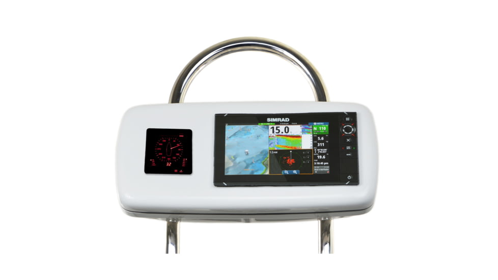 NavPod SystemPod Pre-Cut f/Simrad NSS9 evo2 or B&amp;G Zeus&amp; 178; 9 &amp; 1 Instrument f/12&quot; Wide Guard GP2040-13 53915