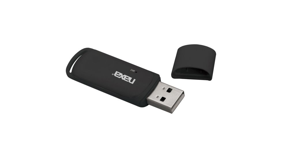 Naxa Wireless Audio Adapter with Bluetooth For USB Connectors, Black NAB4003