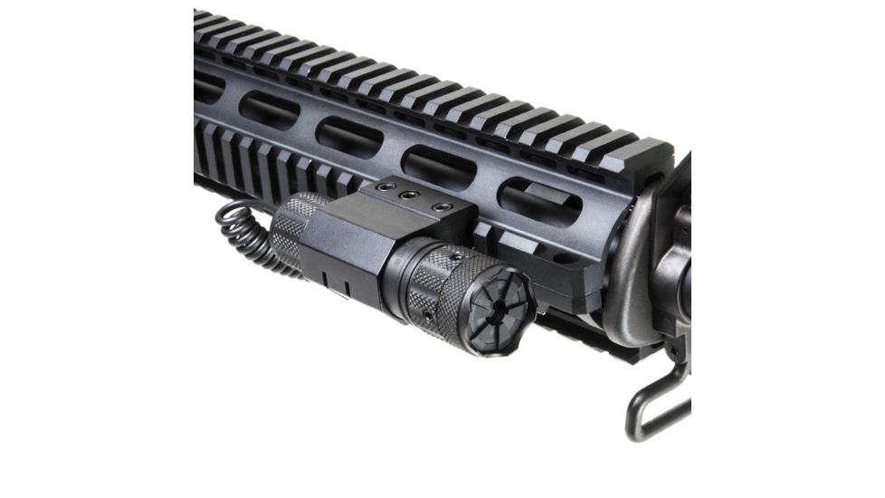 Nc Star Pistol And Rifle Green Laser With Weaver Mount/Pressure Switch APRLSMG