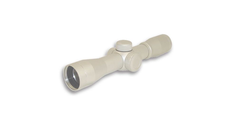 NC Star Pistolero Series SEPS2732B 2-7X32 Illuminated Pistol Scope w/ Long Eye Relief, Blue Lenses