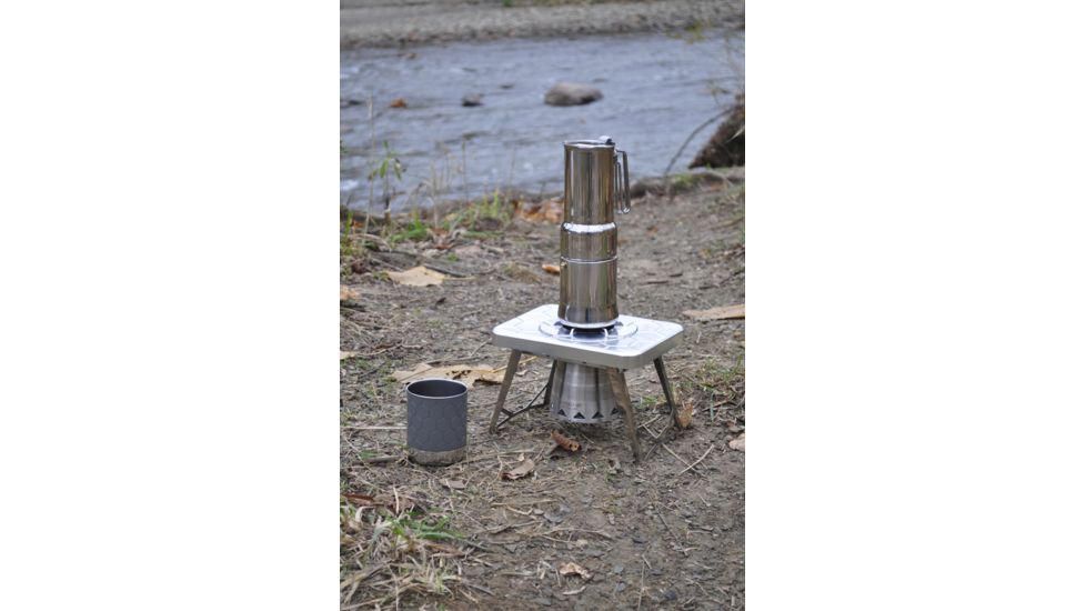 nCamp Cafe, Silver, Small, NCM10ESUS