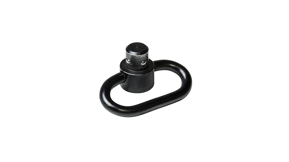 NcSTAR 1.5 in Quick Release Sling Swivel, Black, Single, AASWQRB