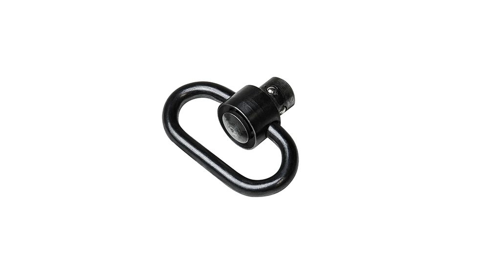 NcSTAR 1.5 in Quick Release Sling Swivel, Black, Single, AASWQRB