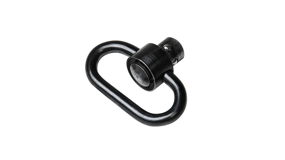 NcSTAR 1.5 in Quick Release Sling Swivel, Black, Single, AASWQRB