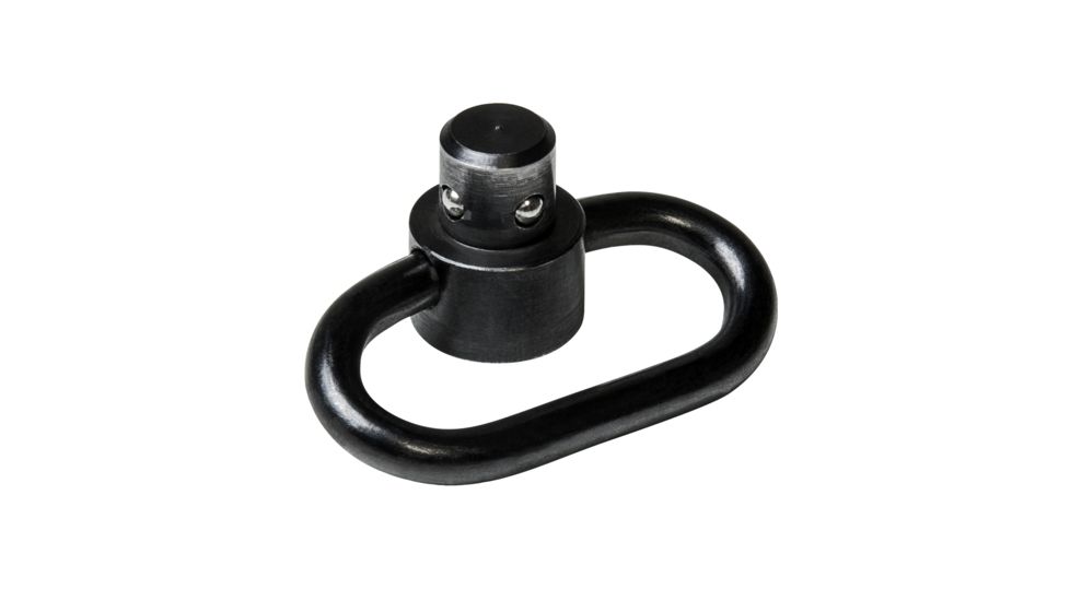 NcSTAR 1.5 in Quick Release Sling Swivel, Black, Single, AASWQRB