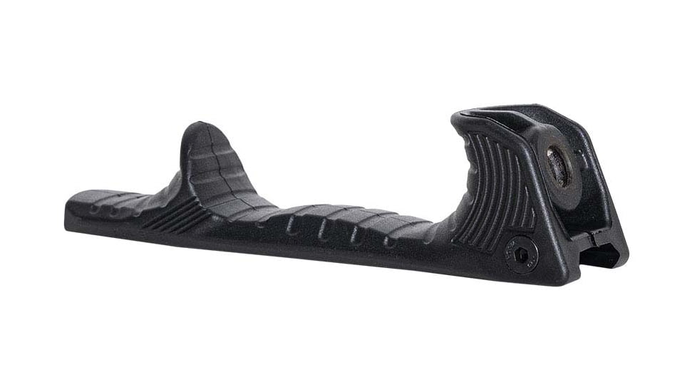 VISM 1913 Tactical Hand Stop w/QD Mount Black Textured Polymer, Black, DLG-159