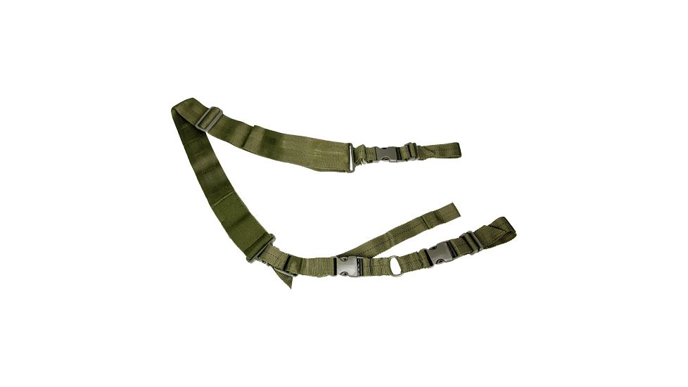 NcSTAR 2 Point Tactical Sling - Green AARS2PG