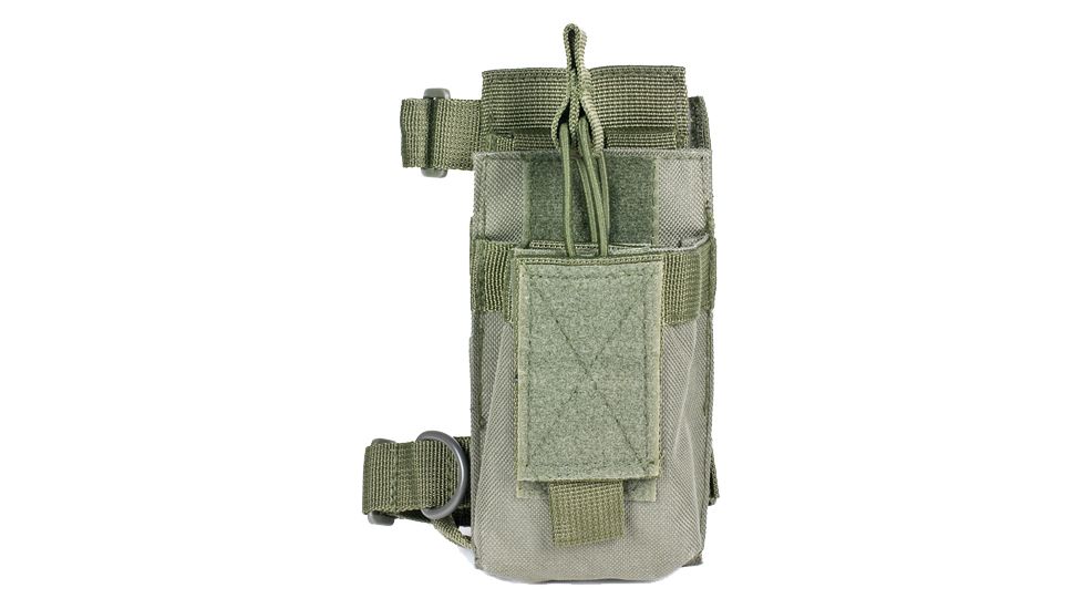 VISM AR Single Magazine Pouch w/ Stock Adapter, AR-15, Green CVAR1PS2926G