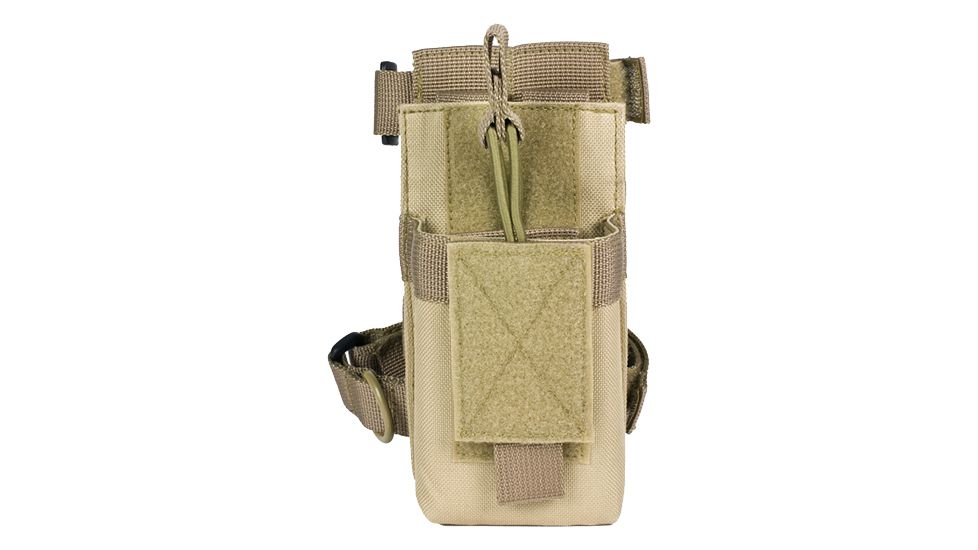 VISM AR Single Magazine Pouch w/ Stock Adapter, AR-15, Tan CVAR1PS2926T