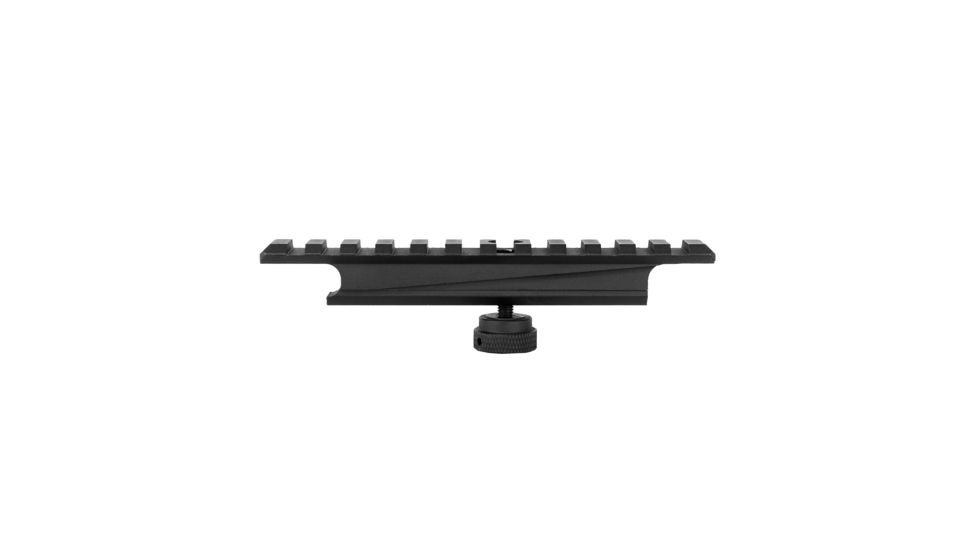 NcSTAR AR15 Carry Handle Adapter Mount w/ 5.25in Picatinny Rail, Black, MAR6M2
