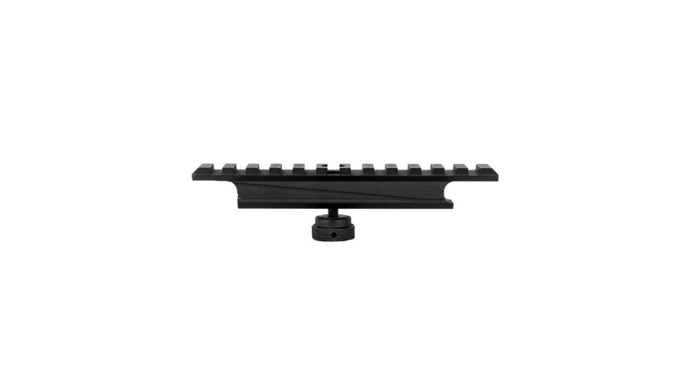 NcSTAR AR15 Carry Handle Adapter Mount w/ 5.25in Picatinny Rail, Black, MAR6M2