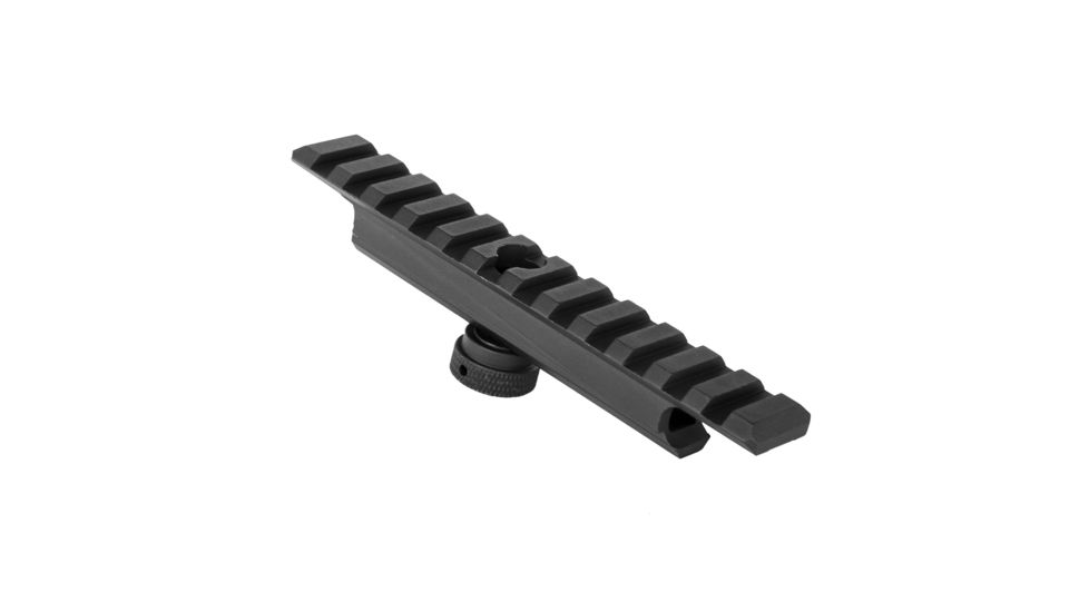NcSTAR AR15 Carry Handle Adapter Mount w/ 5.25in Picatinny Rail, Black, MAR6M2