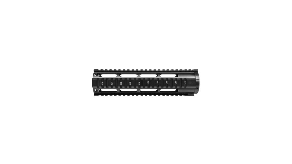 NcSTAR AR15 Free Float Mid Length Quad Rail Handguard, BLACK MARFF4RM