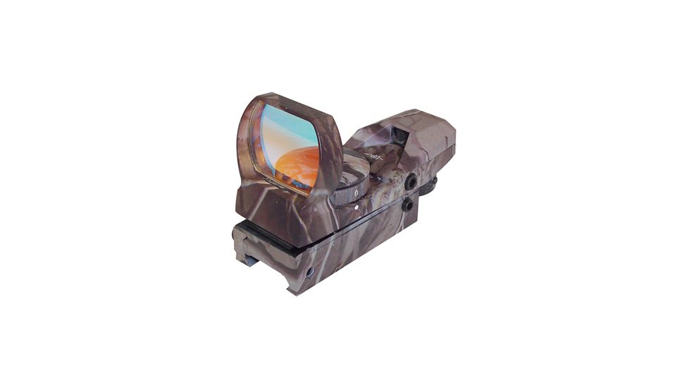 NcSTAR Camo Tactical Red Dot Sight With 4 Different Reticles D4C