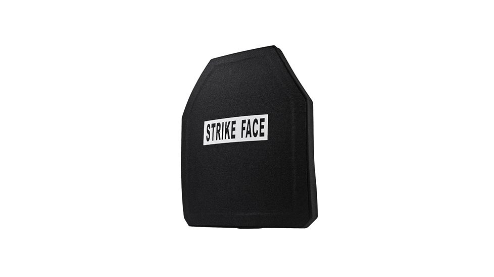 NcSTAR Ceramic Level 4 Plate - Shooters Cut, Black, 10 in x 12 in B4C1012