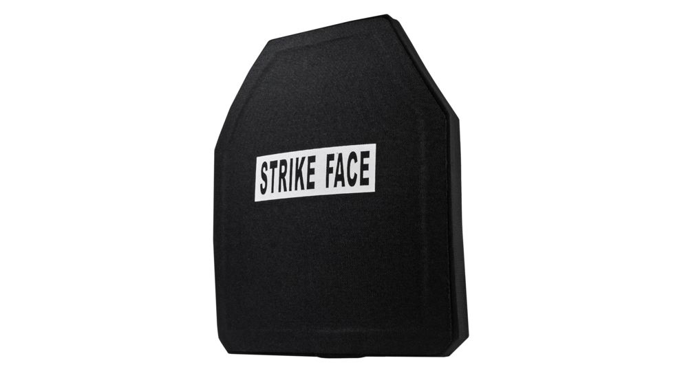 NcSTAR Ceramic Level 4 Plate - Shooters Cut, Black, 10 in x 12 in, B4C1012