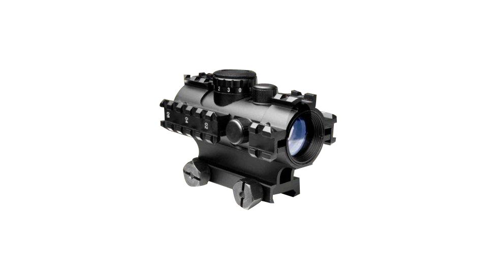 NcStar 3 Rail Red Dot Weapon Sight w/ Weaver Mount - RGB D3RS135